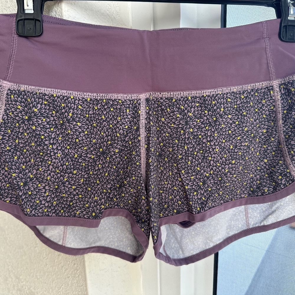 Lululemon Speed Shorts Size 2
